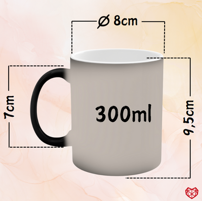 Mama (Definition) - Zaubertasse, Farbwechsel Tasse