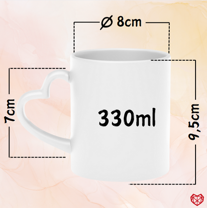 Papas Relax Tasse - Herztasse