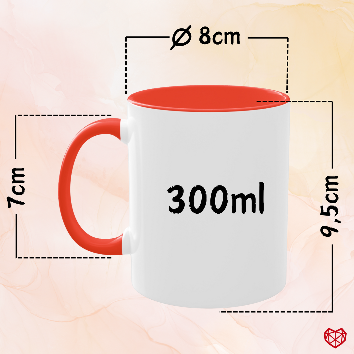 Motorrad Führerschein loading - Zwei-Ton-Tasse