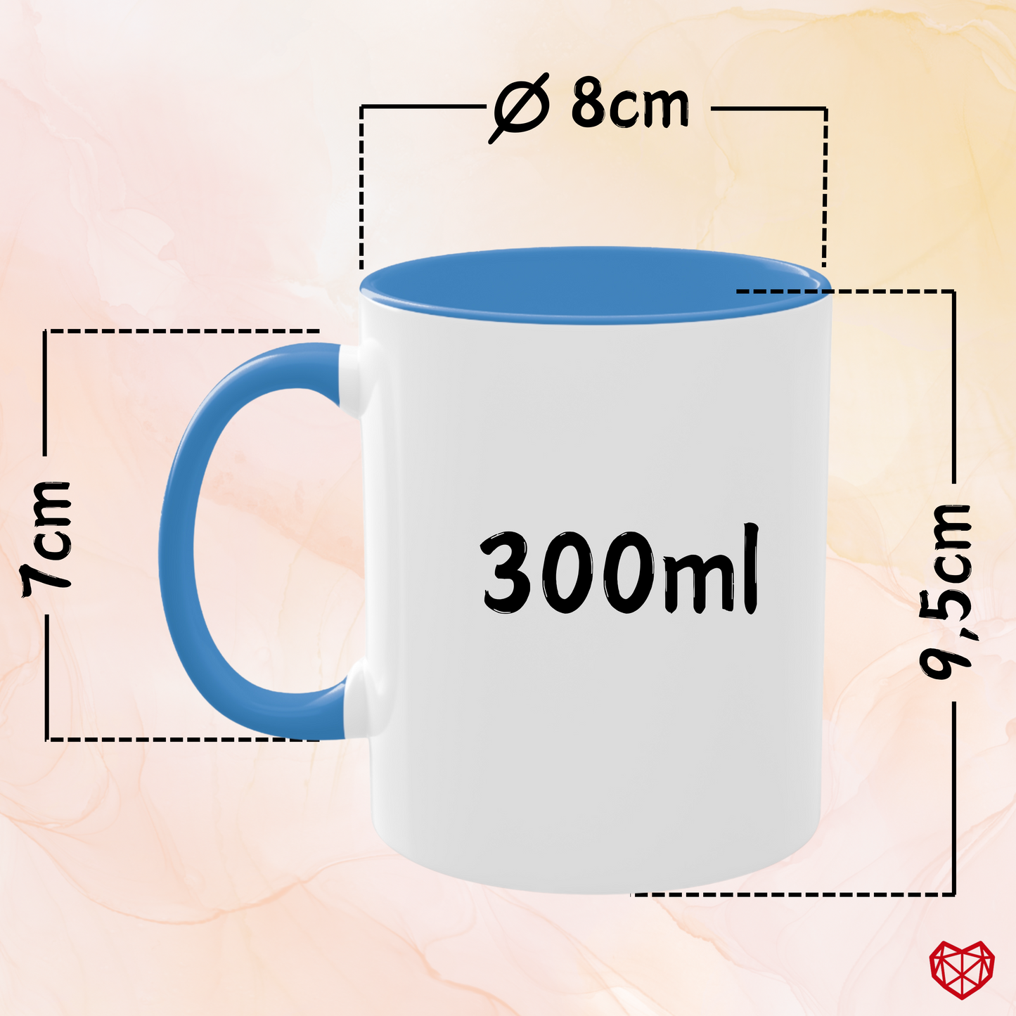 Ich habe heute keine Zeit für Geduld.  - Zwei-Ton-Tasse