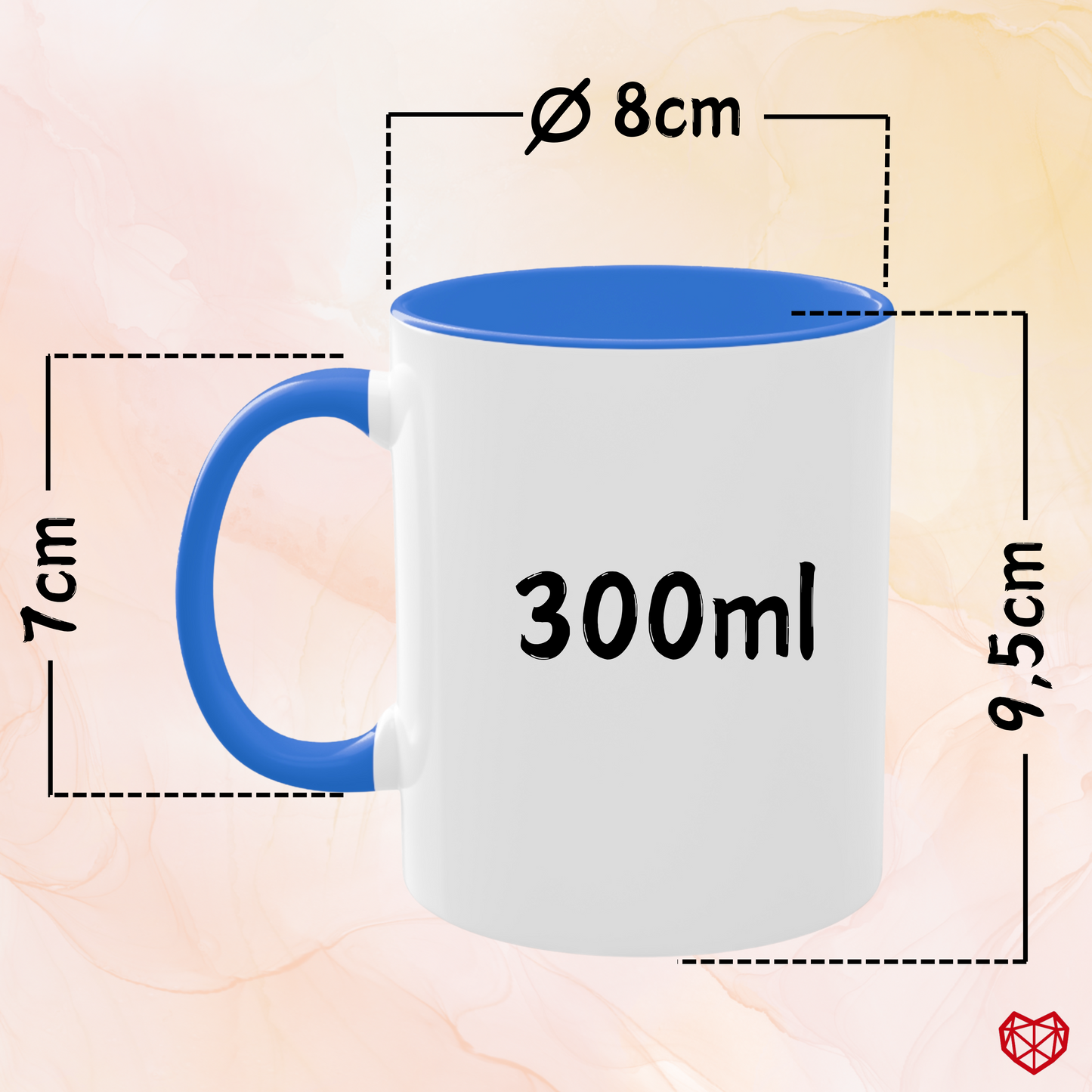 Vorsicht Morgenmuffel - Zwei-Ton-Tasse