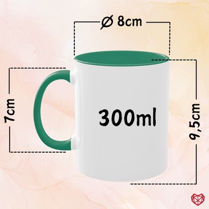 Ich bin nicht faul. Ich genieße einfach die Kund des Nichts-Tuns - Zwei-Ton-Tasse