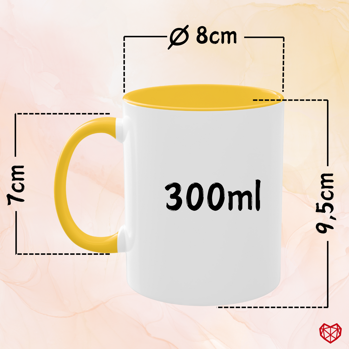 Königstochter - Zwei-Ton-Tasse