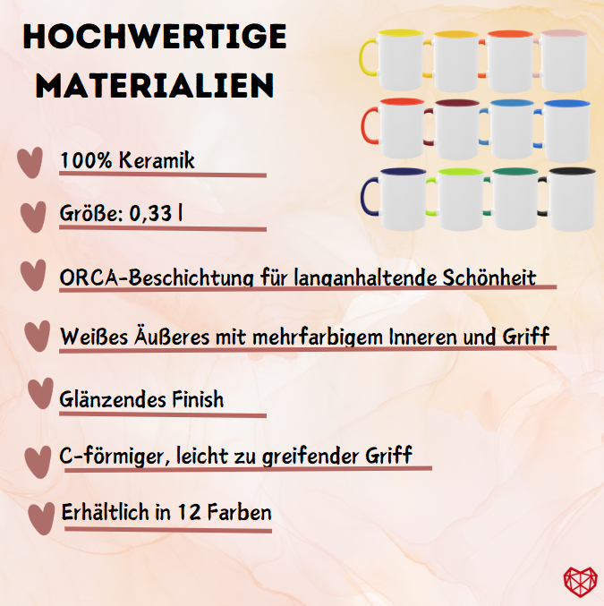 Bevor Du fragst: Nein! - Zwei-Ton-Tasse