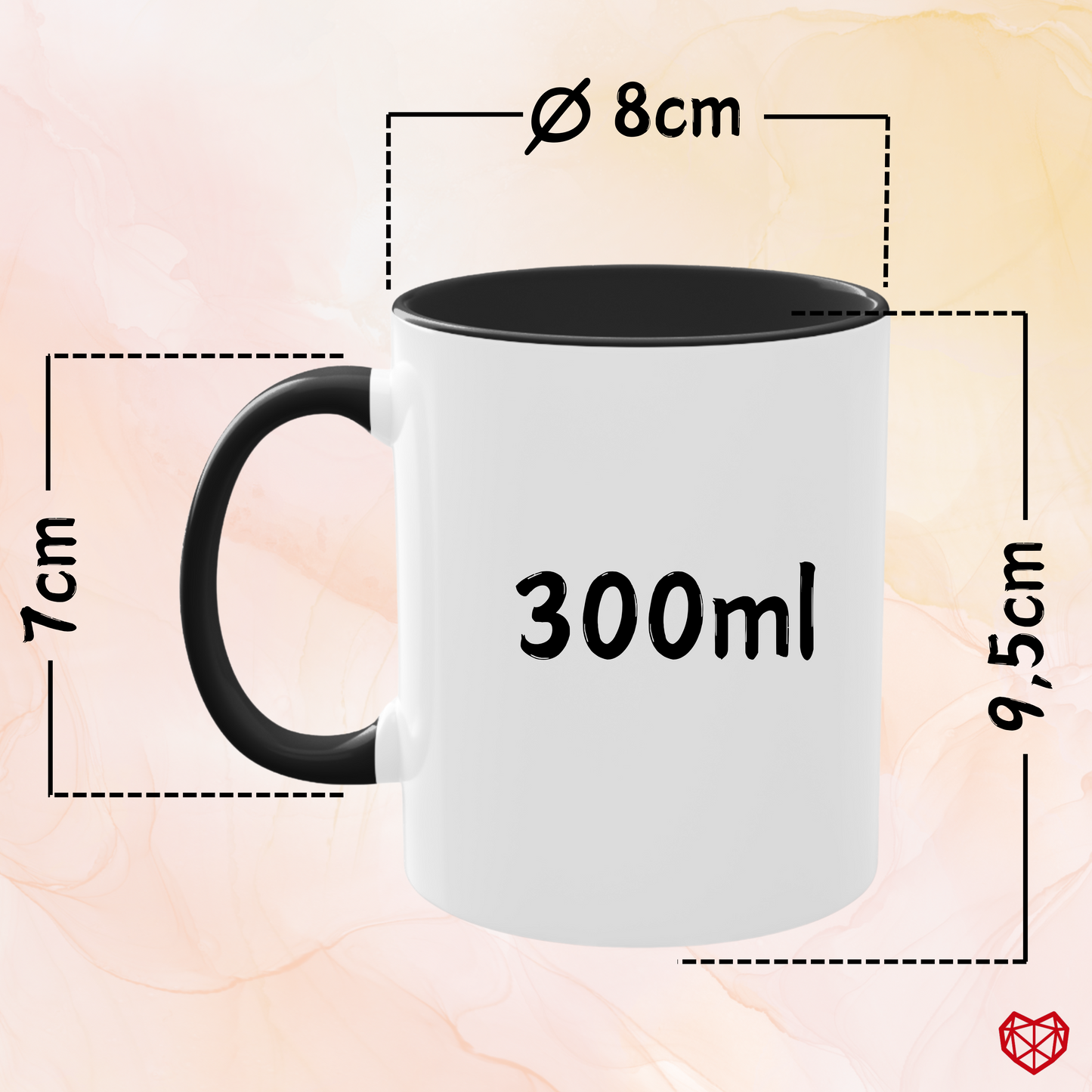 Ich bin der Schäf zumindest solange meine Frau nicht da ist - Zwei-Ton-Tasse