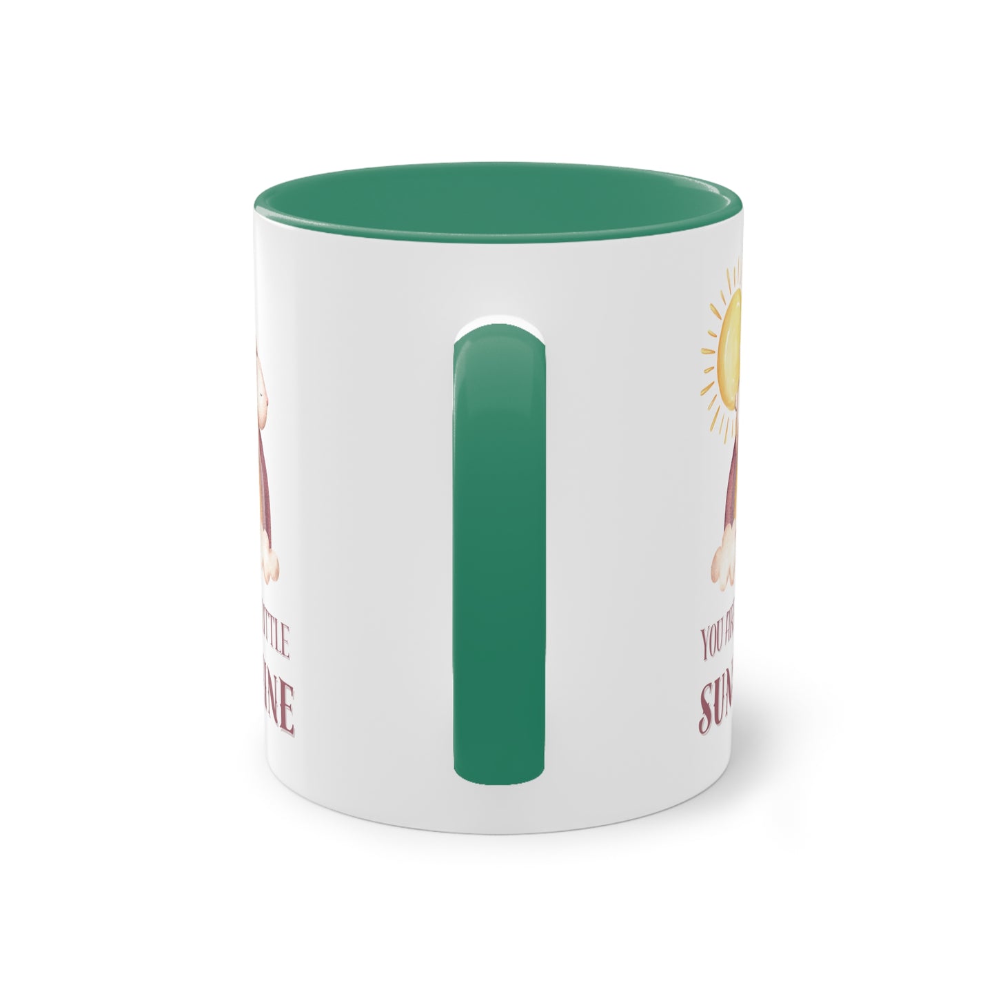 You are my little sunshine - Zwei-Ton-Kaffeetasse