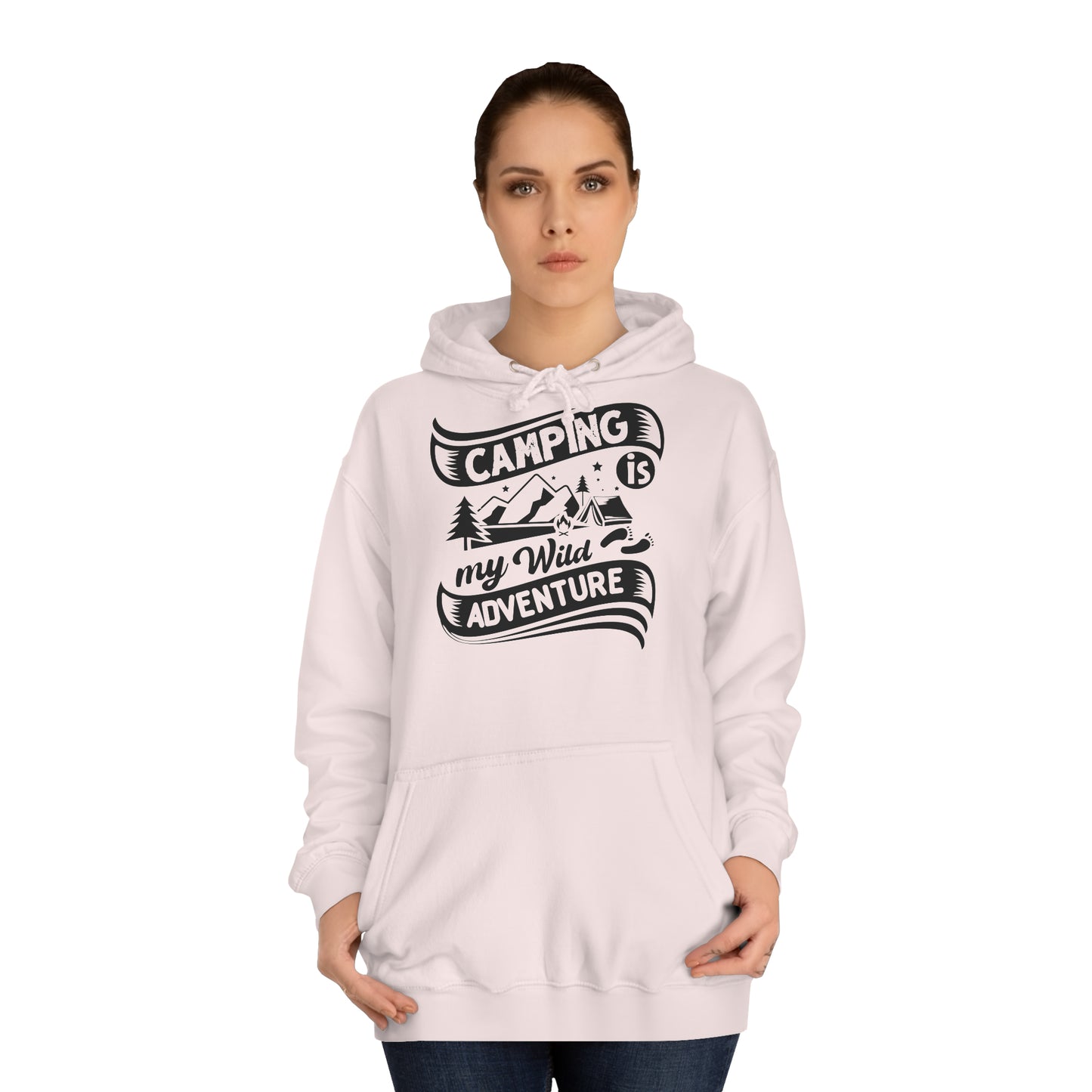 Unisex Hoodie - Camping is my wild adventure (Camping ist mein wildes Abenteuer)