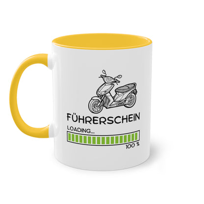 Roller/Mofa Führerschein loading - Zwei-Ton-Tasse
