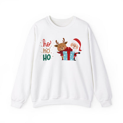 Ho ho ho Rentier und Santa  - Unisex Sweatshirt