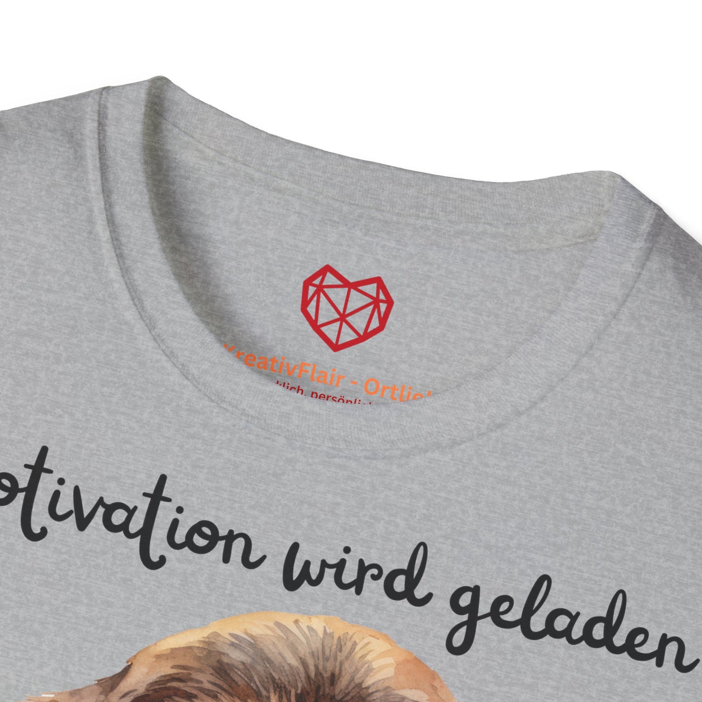 Motivation wird geladen - Unisex Softstyle T-Shirt