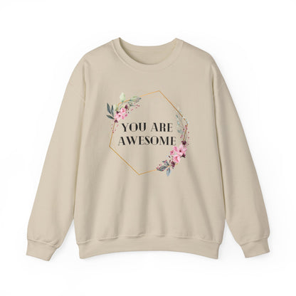 Unisex Sweatshirt - You are awesome 2