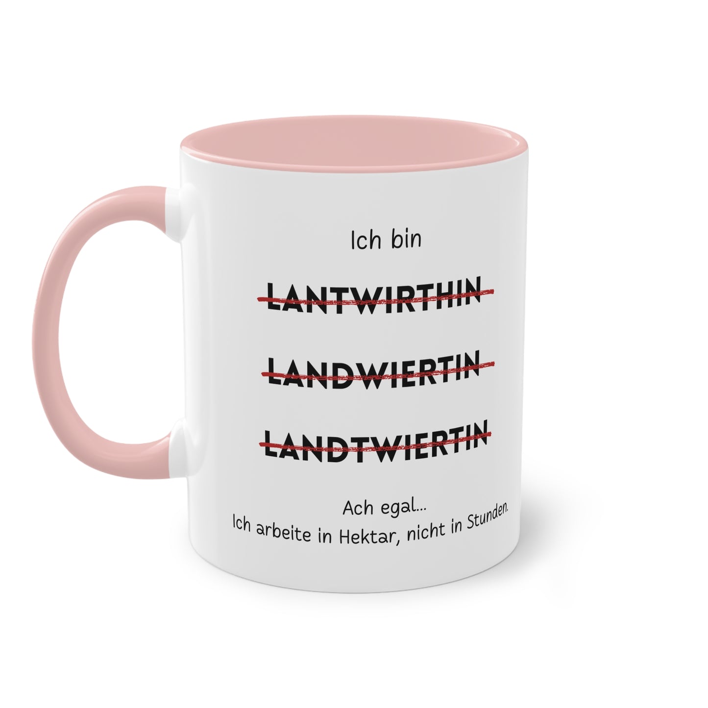 Ich bin Landwirtin - Zwei-Ton-Tasse