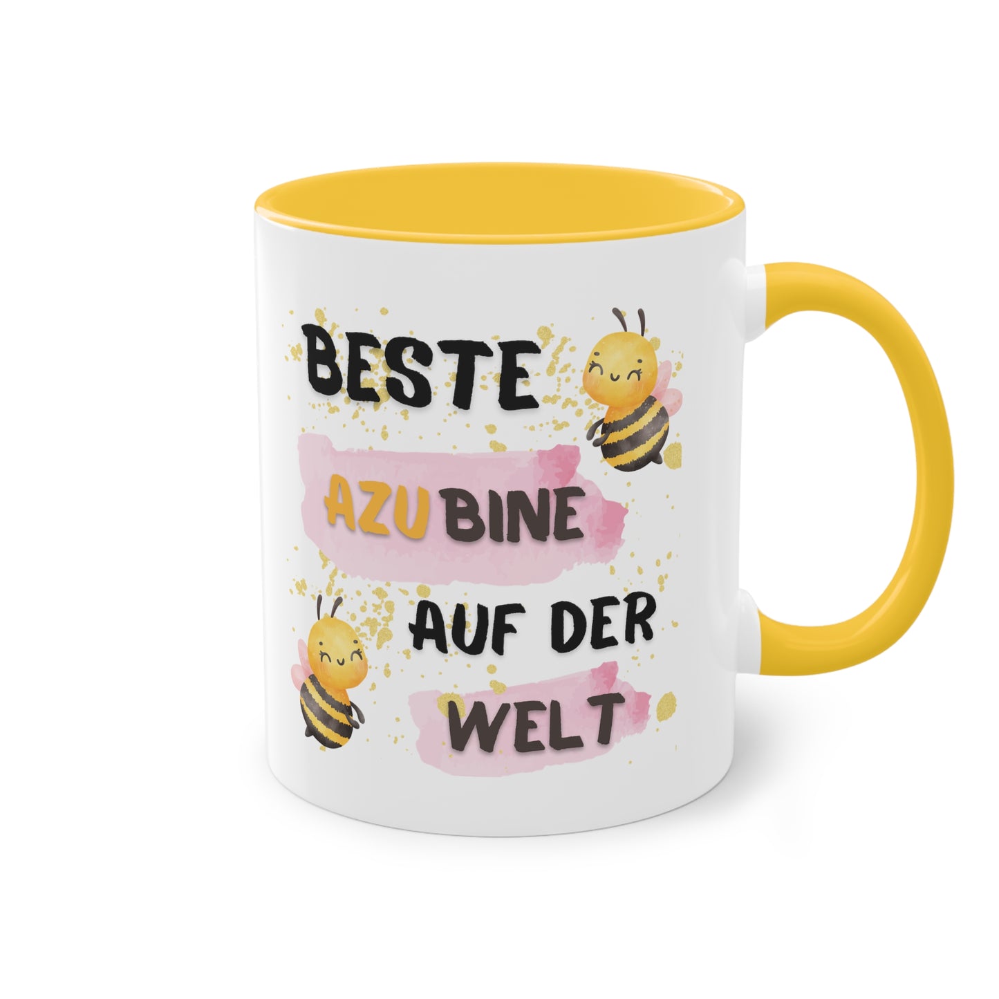 Beste Azubine auf der Welt - Zwei-Ton-Kaffeetasse