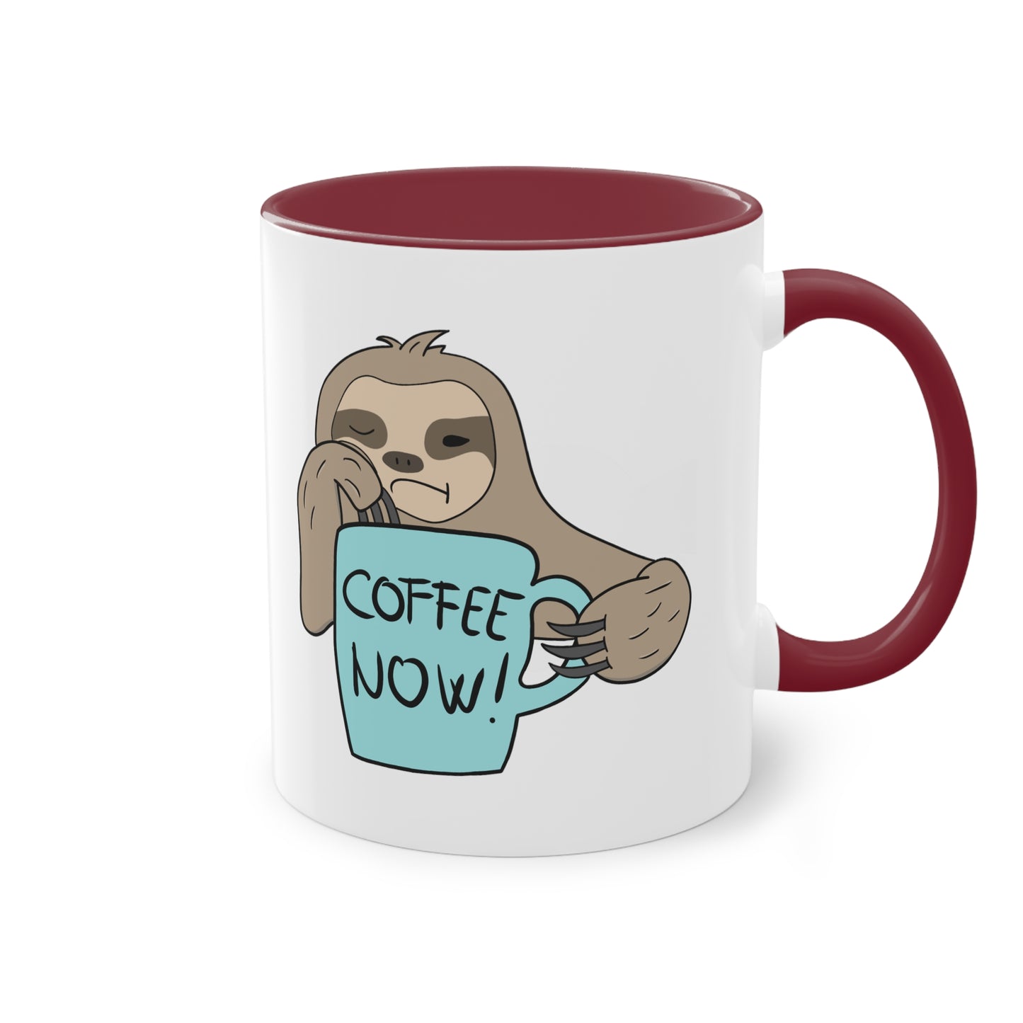 Coffee now - Zwei-Ton-Kaffeetasse