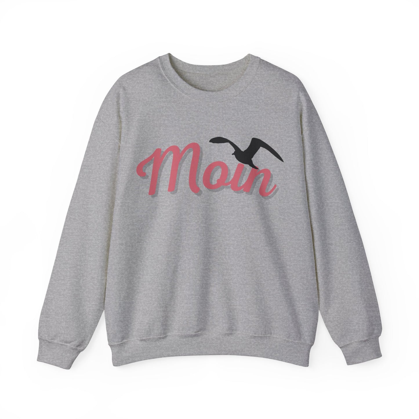 Unisex Sweatshirt - Moin mit Möwe