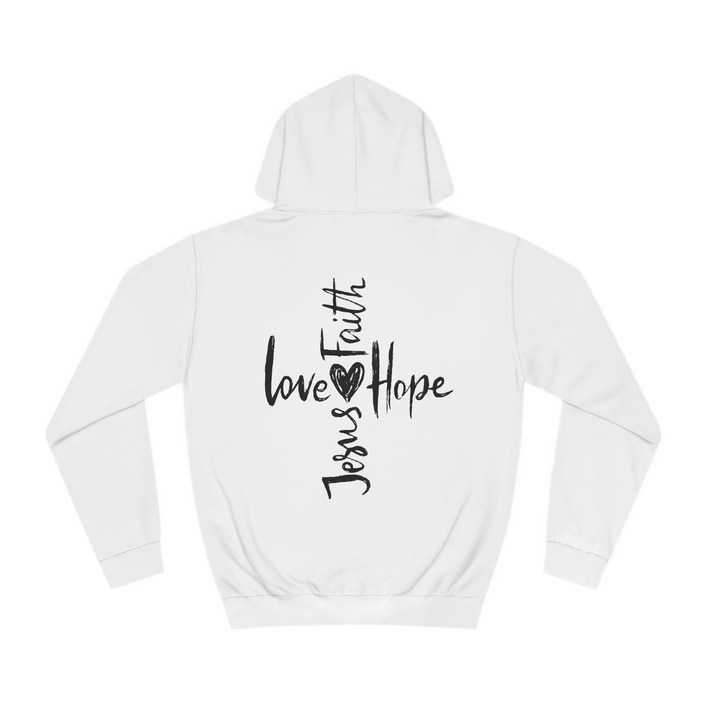 Unisex Hoodie - Glaube, Liebe, Hoffnung, Jesus