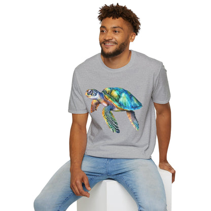 Schildkröte - Unisex Softstyle T-Shirt