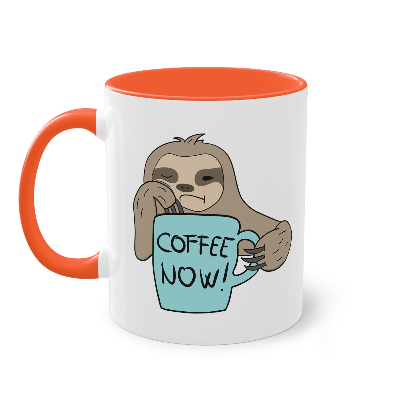 Coffee now - Zwei-Ton-Kaffeetasse