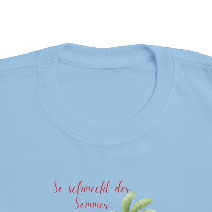 So schmeckt der Sommer - Kleinkind-T-Shirt aus Feinjersey