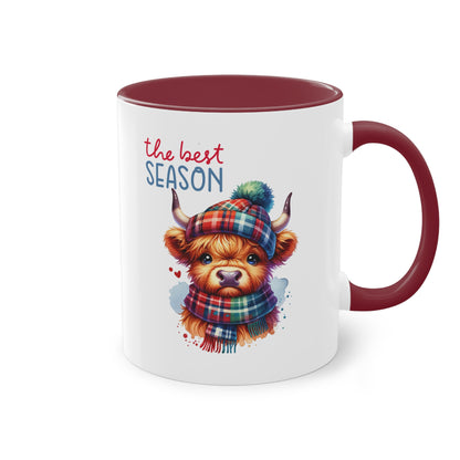 The best season Tier - Zwei-Ton-Kaffeetasse