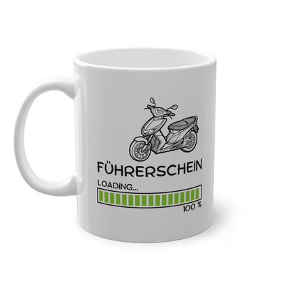 Roller/Mofa Führerschein loading - Kaffeetasse