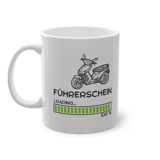 Roller/Mofa Führerschein loading - Kaffeetasse