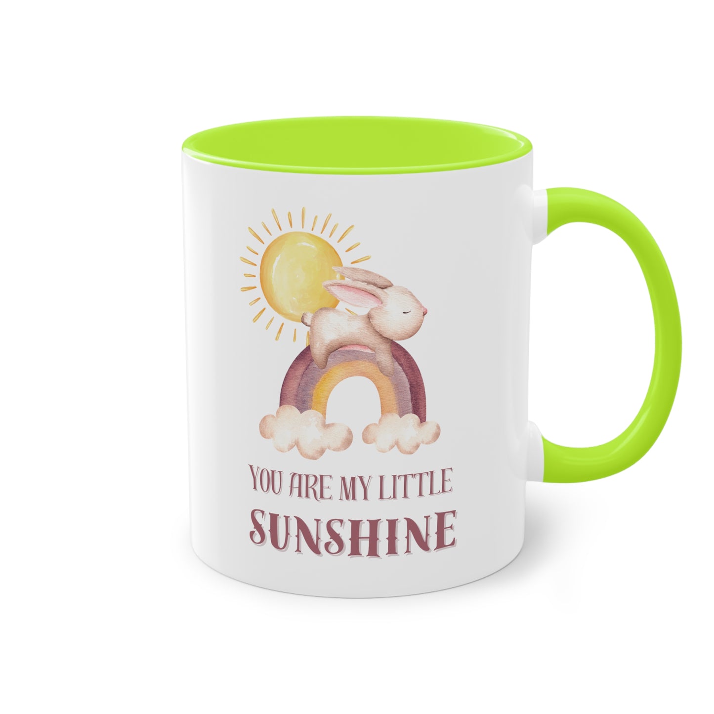 You are my little sunshine - Zwei-Ton-Kaffeetasse