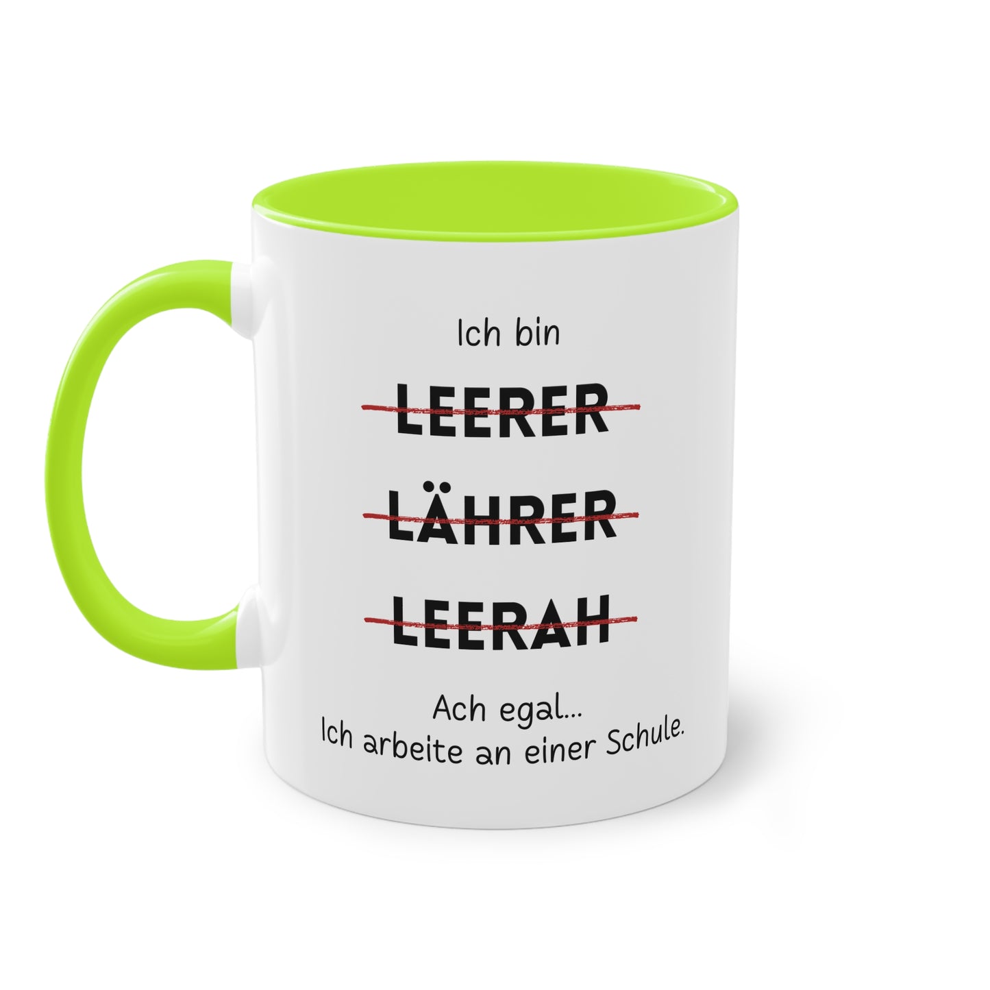 Ich bin Lehrer - Zwei-Ton-Tasse