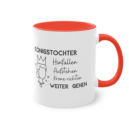 Königstochter - Zwei-Ton-Kaffeetasse