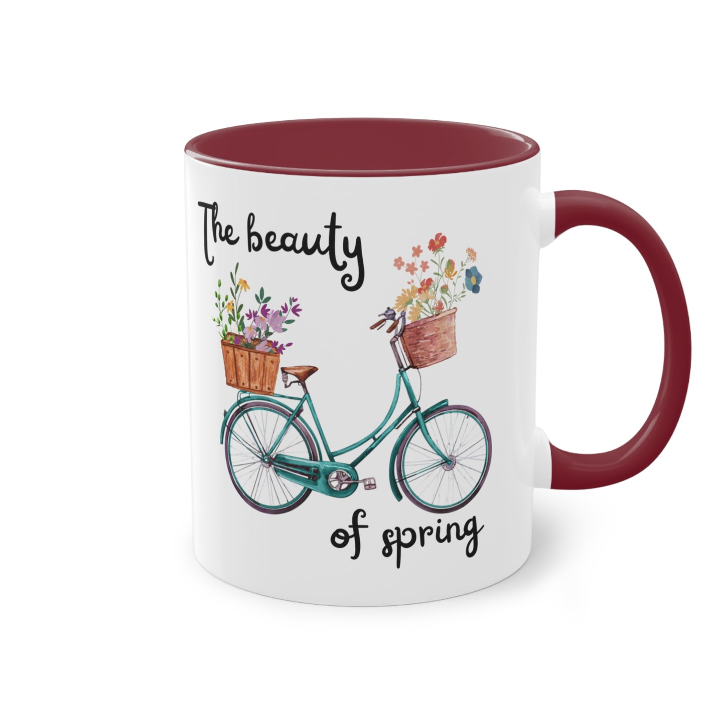 The beauty of spring - Zwei-Ton-Kaffeetasse