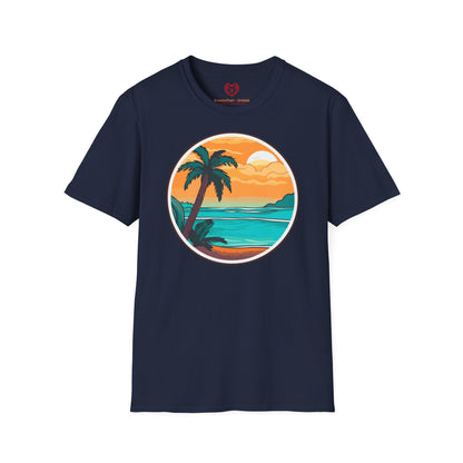 Beach day - Unisex Softstyle T-Shirt