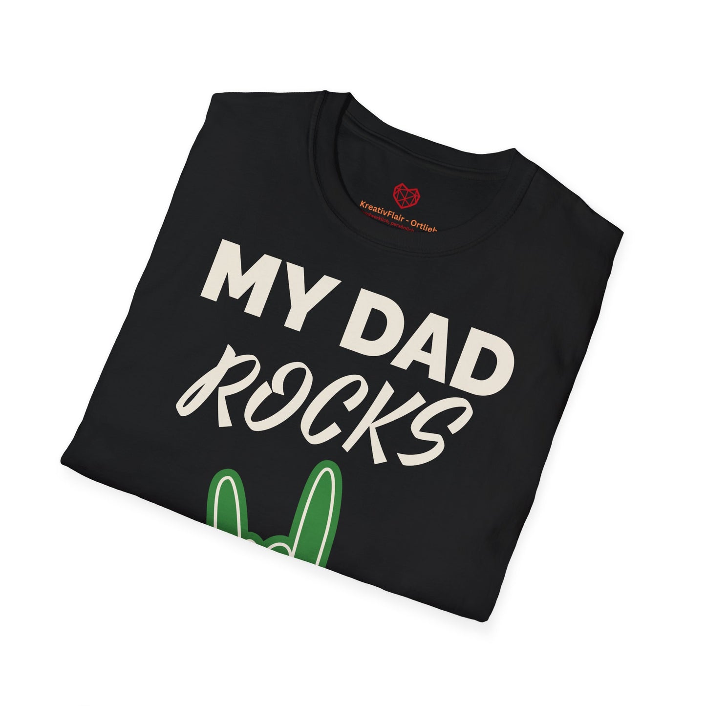 My Dad rocks - Unisex Softstyle T-Shirt