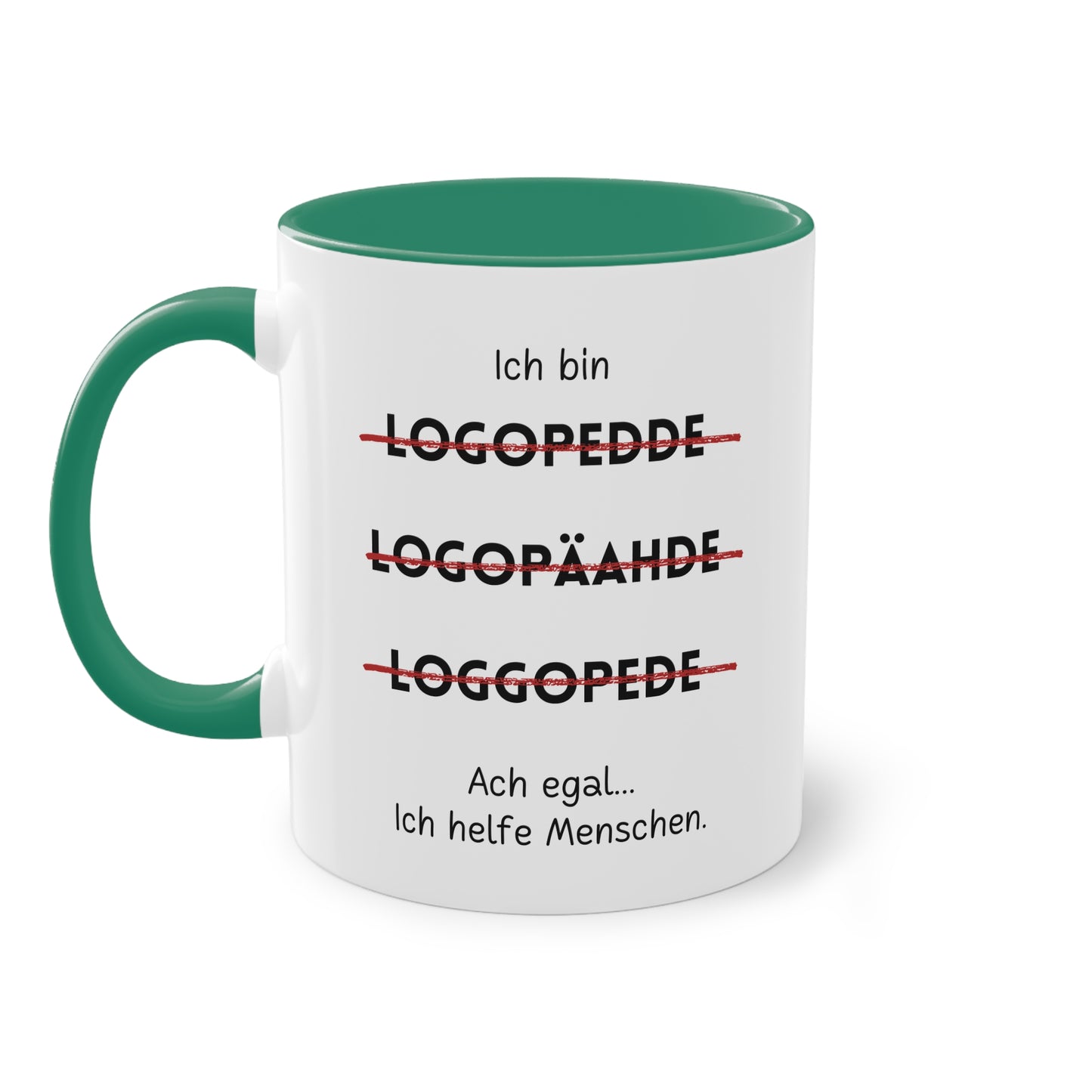 Ich bin Logopäde - Zwei-Ton-Tasse