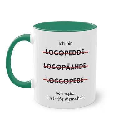 Ich bin Logopäde - Zwei-Ton-Tasse