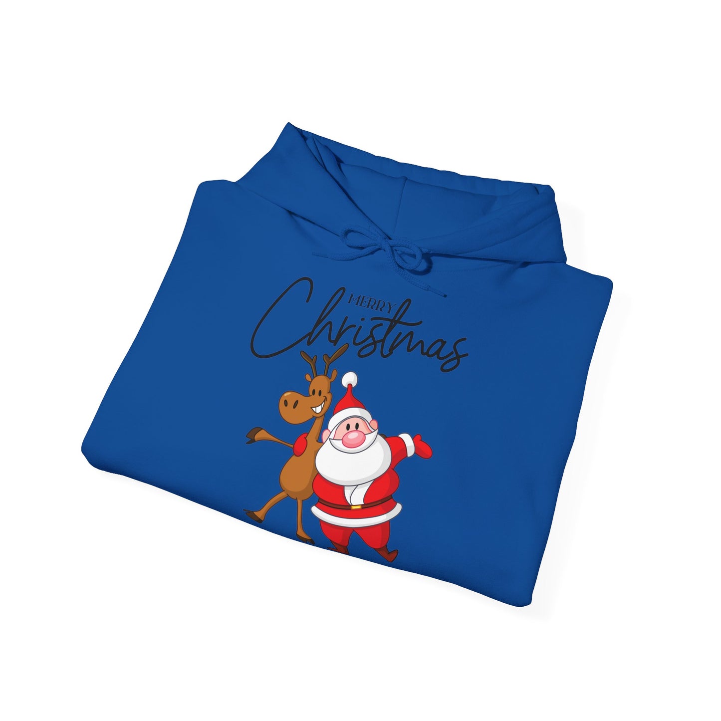 Merry Christmas Rentier und Santa - Hoodie