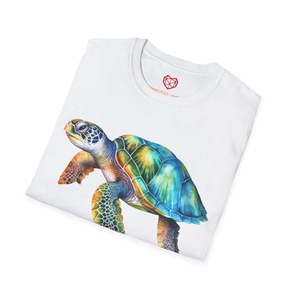 Schildkröte - Unisex Softstyle T-Shirt