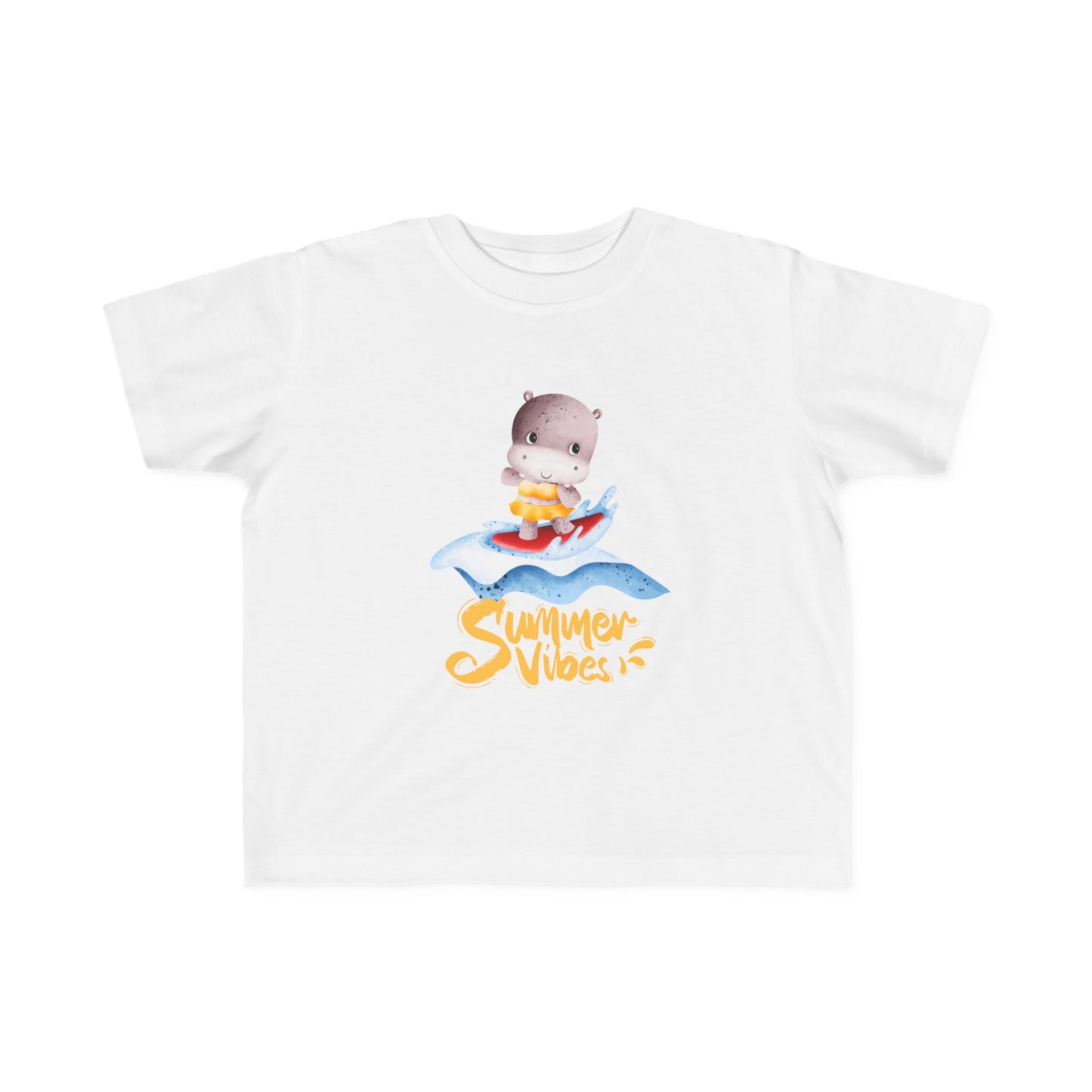 Sommer vibes (Sommergefühle) - Kleinkind-T-Shirt aus Feinjersey