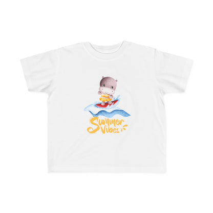 Sommer vibes (Sommergefühle) - Kleinkind-T-Shirt aus Feinjersey