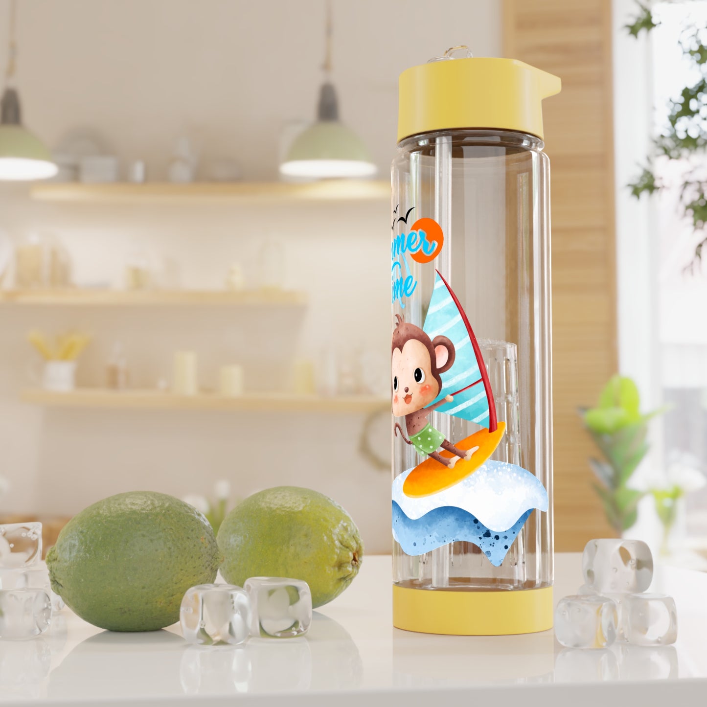 Summer Time - Infuser-Wasserflasche