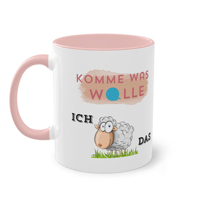 Komme was wolle, ich schaffe das - Zwei-Ton-Tasse