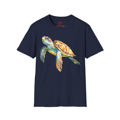 Schildkröte (2) - Unisex Softstyle T-Shirt