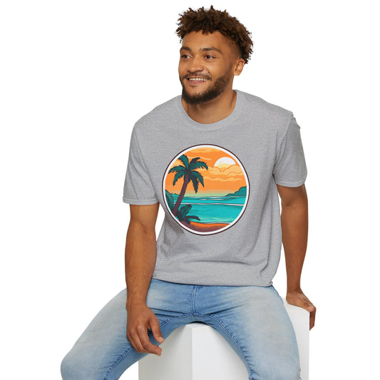 Beach day - Unisex Softstyle T-Shirt