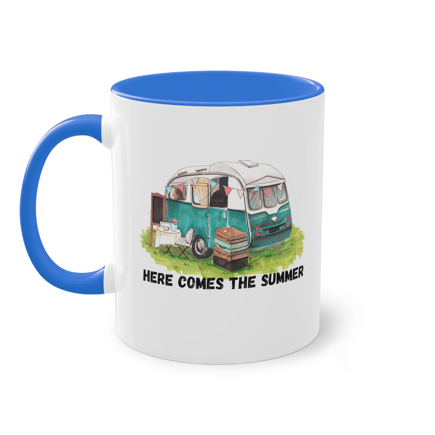 Here comes the summer - Zwei-Ton-Kaffeetasse