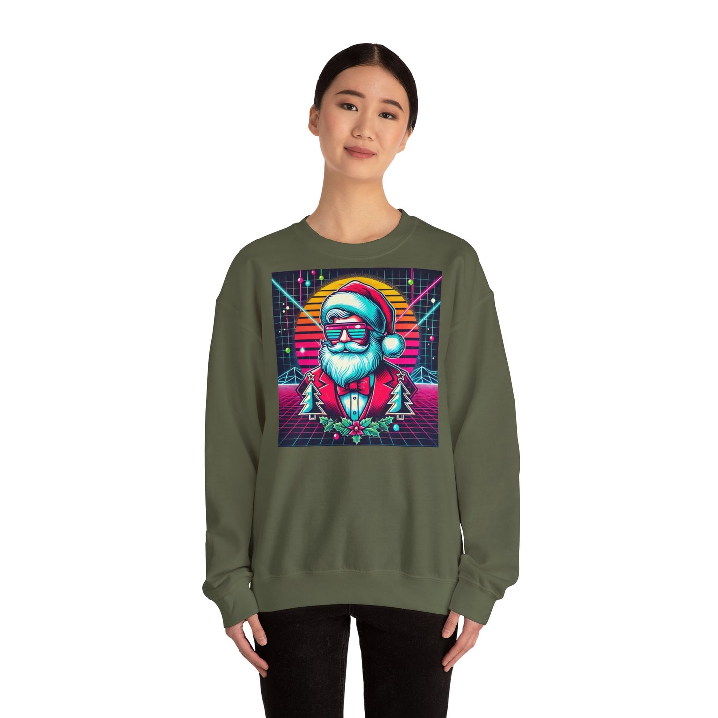 Santa Claus Techno - Unisex Sweatshirt