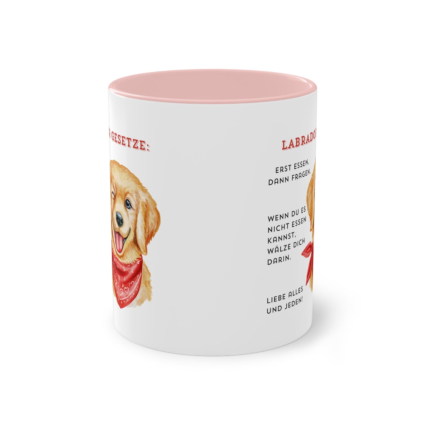 Labrador Gesetze - Zwei-Ton-Kaffeetasse