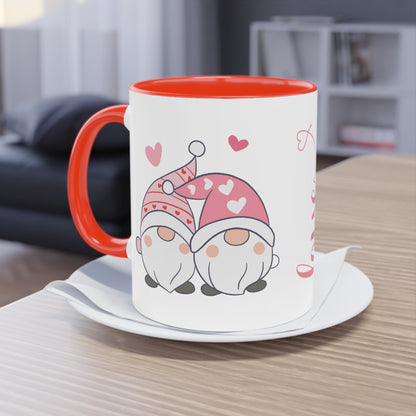 Wichtel Love - Zwei-Ton-Kaffeetasse