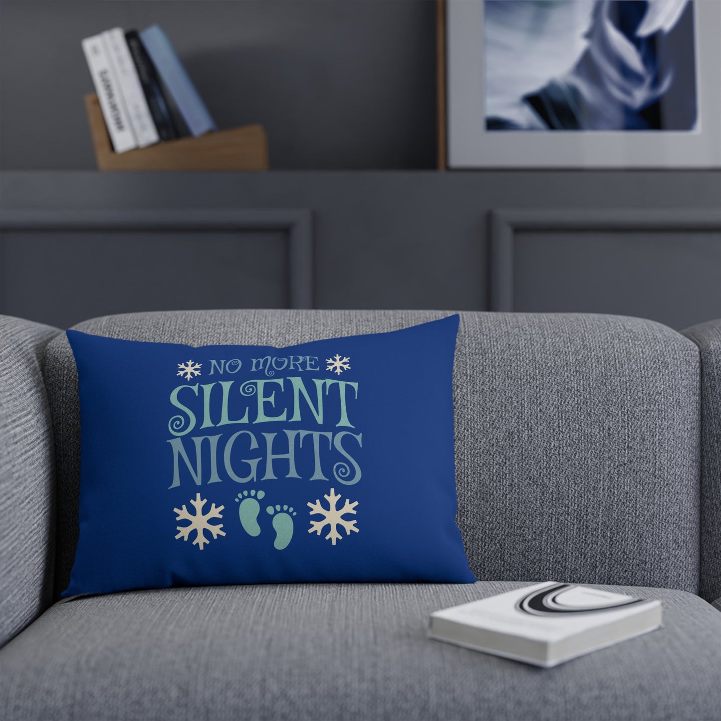 No more silent nights - Sofa-/Dekokissen