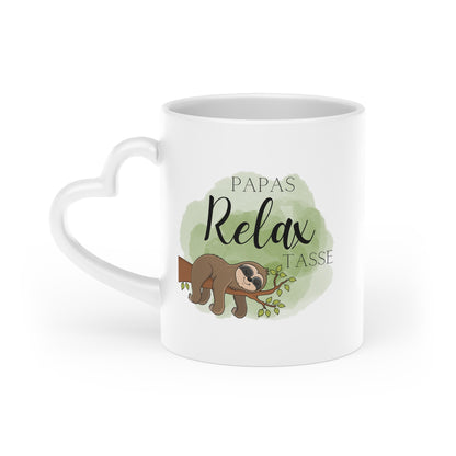 Papas Relax Tasse - Herztasse