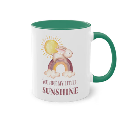 You are my little sunshine - Zwei-Ton-Kaffeetasse