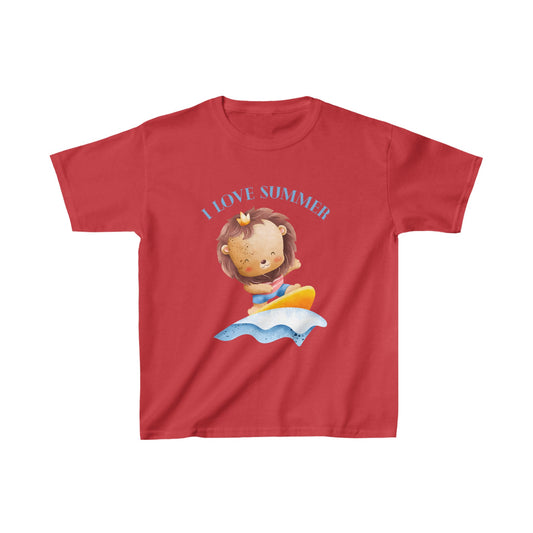 I love summer - Kinder-Baumwoll-T-Shirt